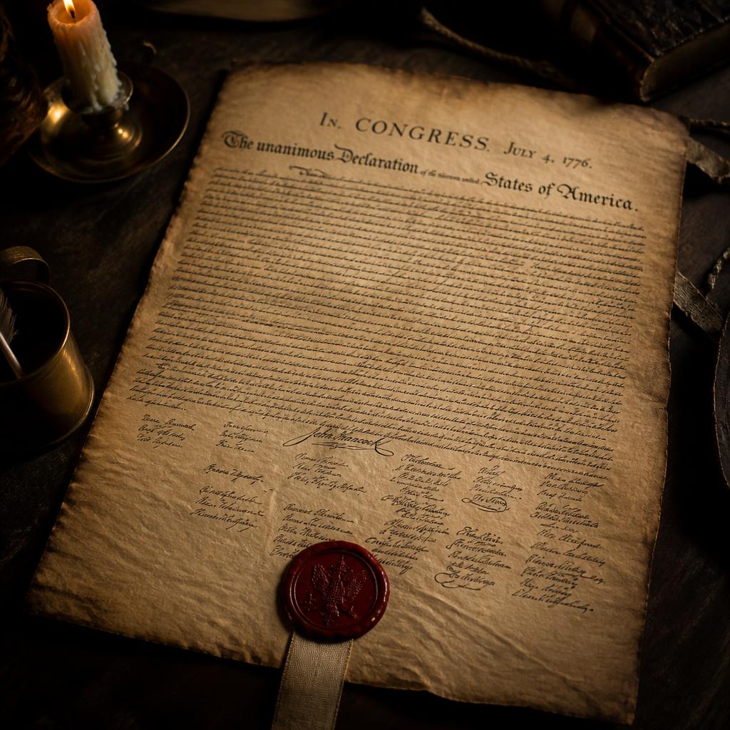 The Declaration, Unredacted.
